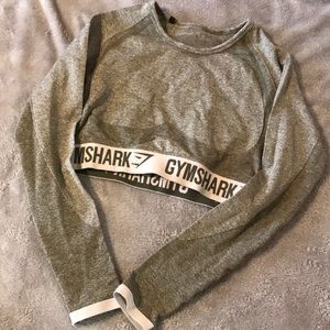 Gymshark cropped flex long sleeve.